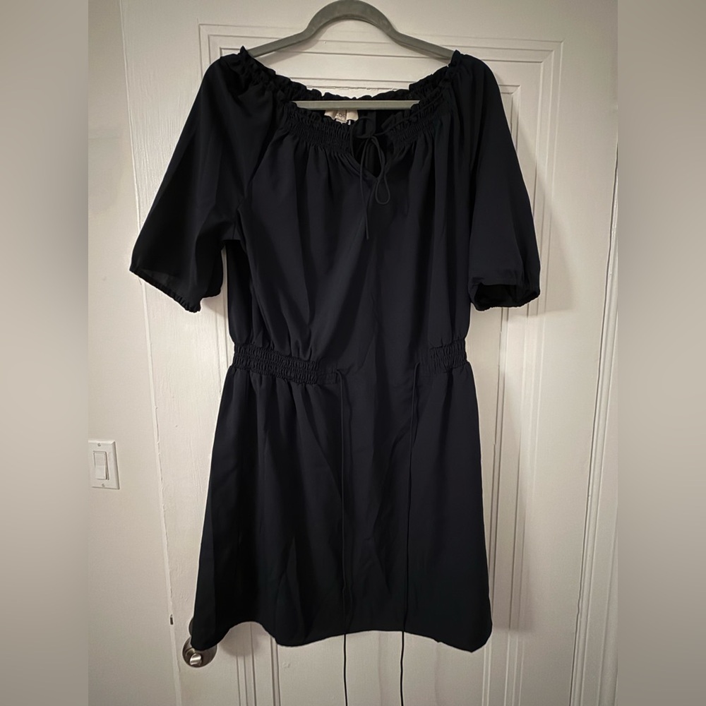 LOFT Navy Blue Dress